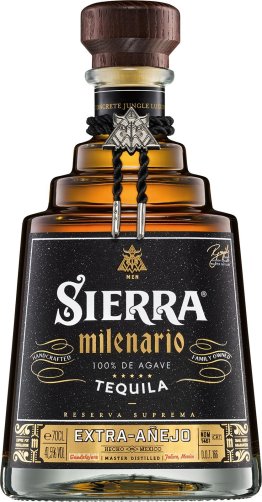 SIERRA Tequila Milenario extra Anejo * 41.5% 70cl Car x3