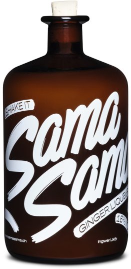 Sama Sama fresh ginger liqueur 18% 100cl Car x6