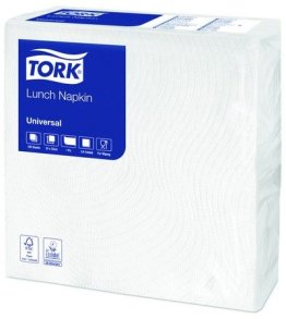 Servietten weiss 33x33 Car x20