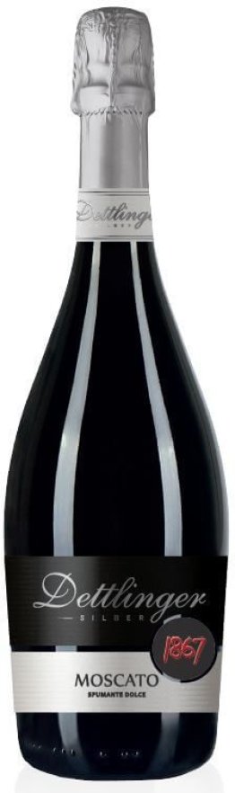 Silber Moscato Spumante Dolce Dettlinger 75cl Car x6