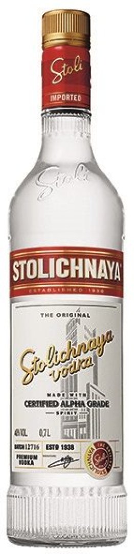 Stoli Premium Vodka 40% 70cl Car x6