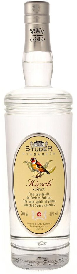 Studer Kirsch Vieux * 41% 70cl Car x6