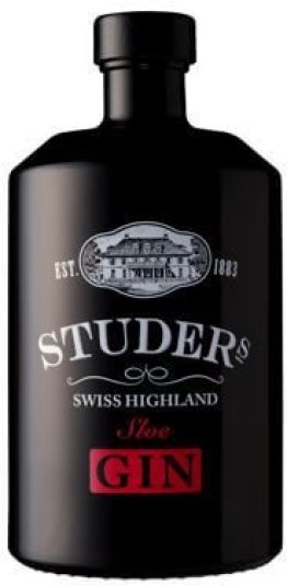 Studer's Swiss Highland Sloe Gin * 26.6% 70cl Car x6