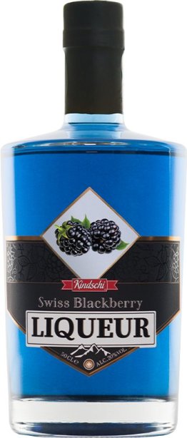 Swiss Blackberry Bündner Liqueur * 20% 50cl Car x6
