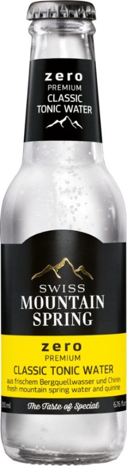 Swiss Mountain Spring Classic Tonic Water ZERO * 20cl Car x24