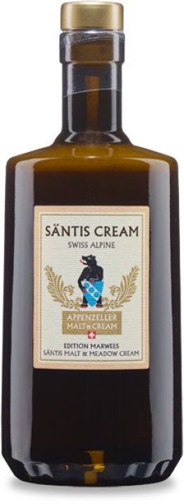 Säntis Cream Likör Edition Marwees * 18% 50cl Car x6