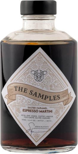 THE SAMPLES Salted Caramel Espresso Martini 16.4% 25cl Car x6