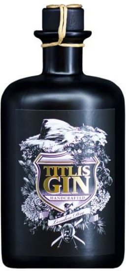 TITLIS Gin Handcrafted London Dry 43% 50cl Car x6