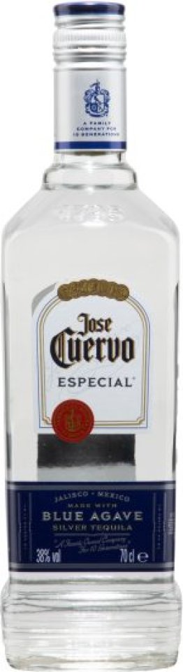 Tequila José Cuervo Especial Silver 38% 70cl Car x6