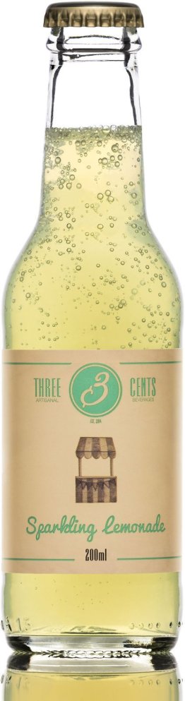 Three Cents Sparkling Lemonade Soda * 20cl Car x24