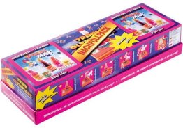 Trinkolympiade Nachfüllpack inkl. 75 Gaudi Max Pflaume / Whisky-Sahne / Saurer-Apfel / Kirsch / Wodka-Feige 17% 2cl Car x75