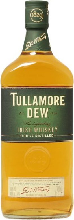 Tullamore Dew Irish Whiskey 40% 70cl Car x12