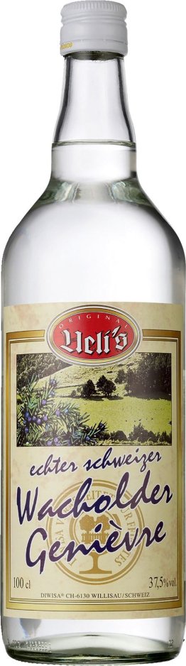 Ueli's Wacholder 37.5% 100cl Car x6