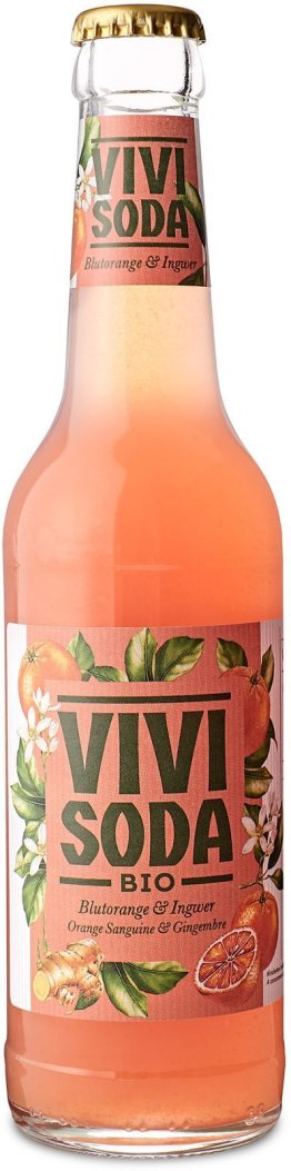 Vivi Soda Blutorangen & Ingwer 33cl HARx24