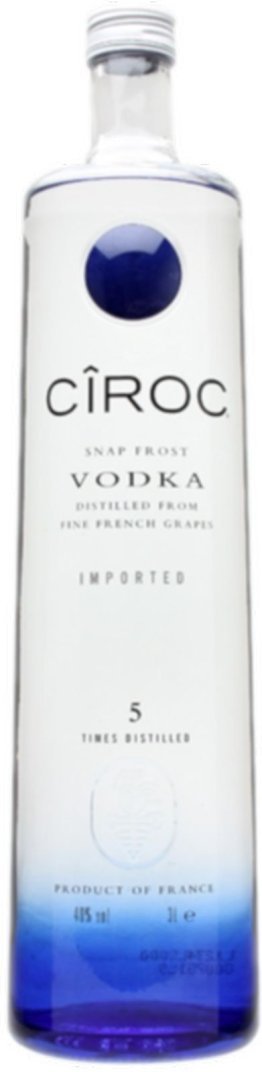 Vodka Cîroc Snap Frost 40% 70cl Car x6