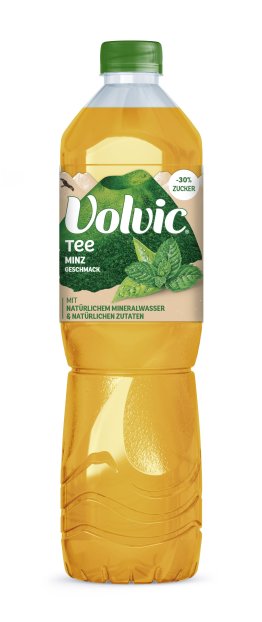 Volvic Grüntee Minze 150cl Car x6