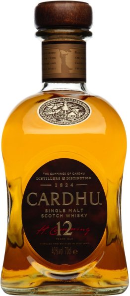 Whiskey CARDHU Highland Single Malt 12 years 40% 70cl Car x6