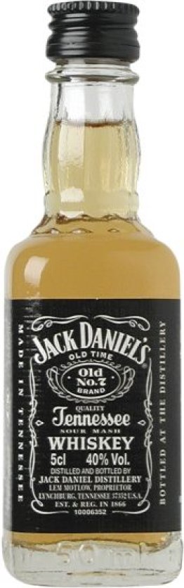 Whiskey Jack Daniel's Tennessee No. 7 40% 5cl Car x10