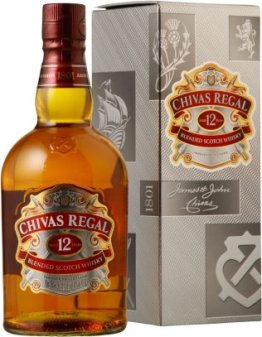 Whisky Chivas Regal 12 Jahre Blended Scotch 40% 70cl Car x6
