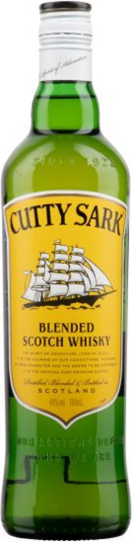 Whisky Cutty SARK Blended Scotch 40% 70cl Car x6