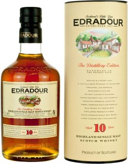 Whisky Edradour 10 Years Highland Single Malt Scotch * 40% 70cl Car x6