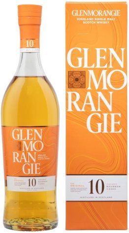 Whisky GLENMORANGIE 10 years Highland Single Malt 40% 70cl Car x6