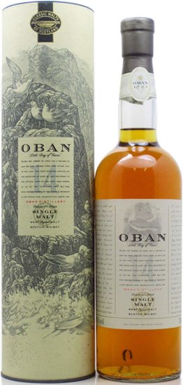 Whisky OBAN 14 years Highland Single Malt 43% 70cl Car x6