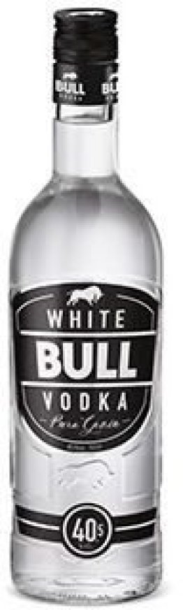 White Bull Vodka Pure Grain 40.5% 70cl Car x6