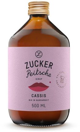 Zuckerpeitsche Cassis Bio 50cl Car x6