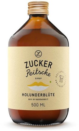 Zuckerpeitsche Holunderblüte Bio 50cl Car x6