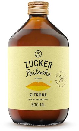 Zuckerpeitsche Zitrone Bio 50cl Car x6